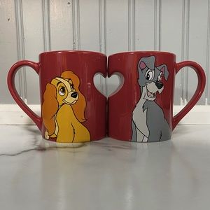 Disney Lady and the Tramp Mugs